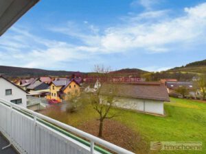 Aussicht vom Balkon