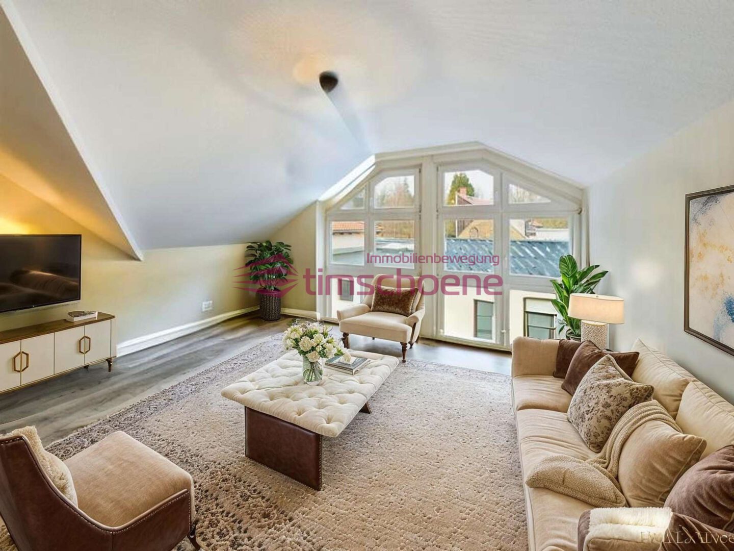 Wohnzimmer Rendering