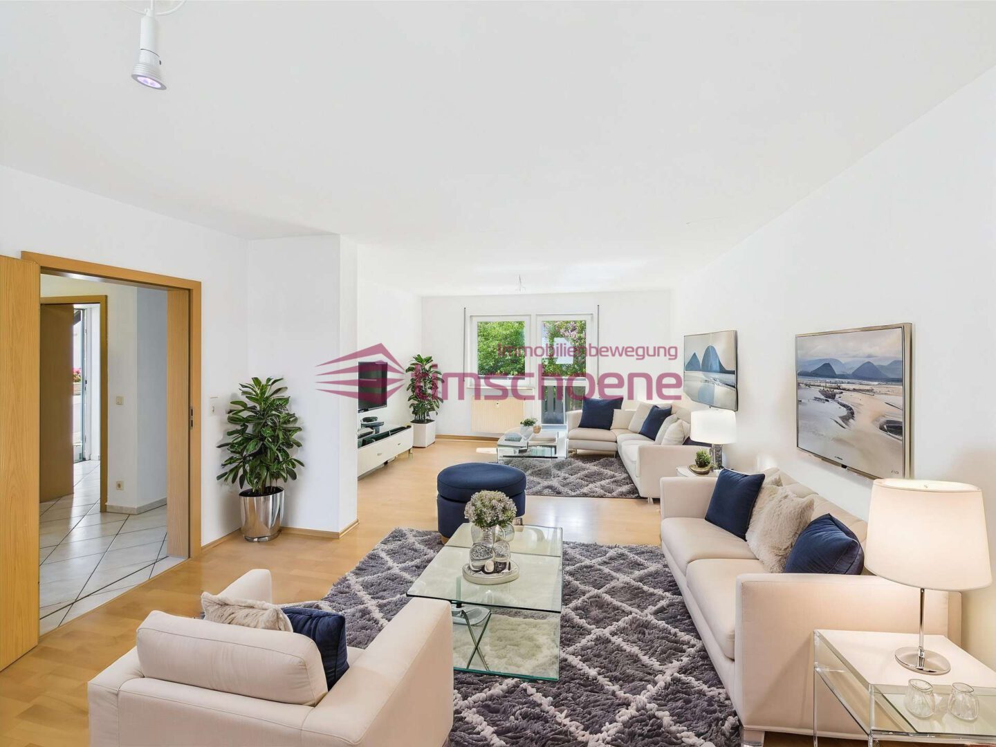 Wohnzimmer Rendering