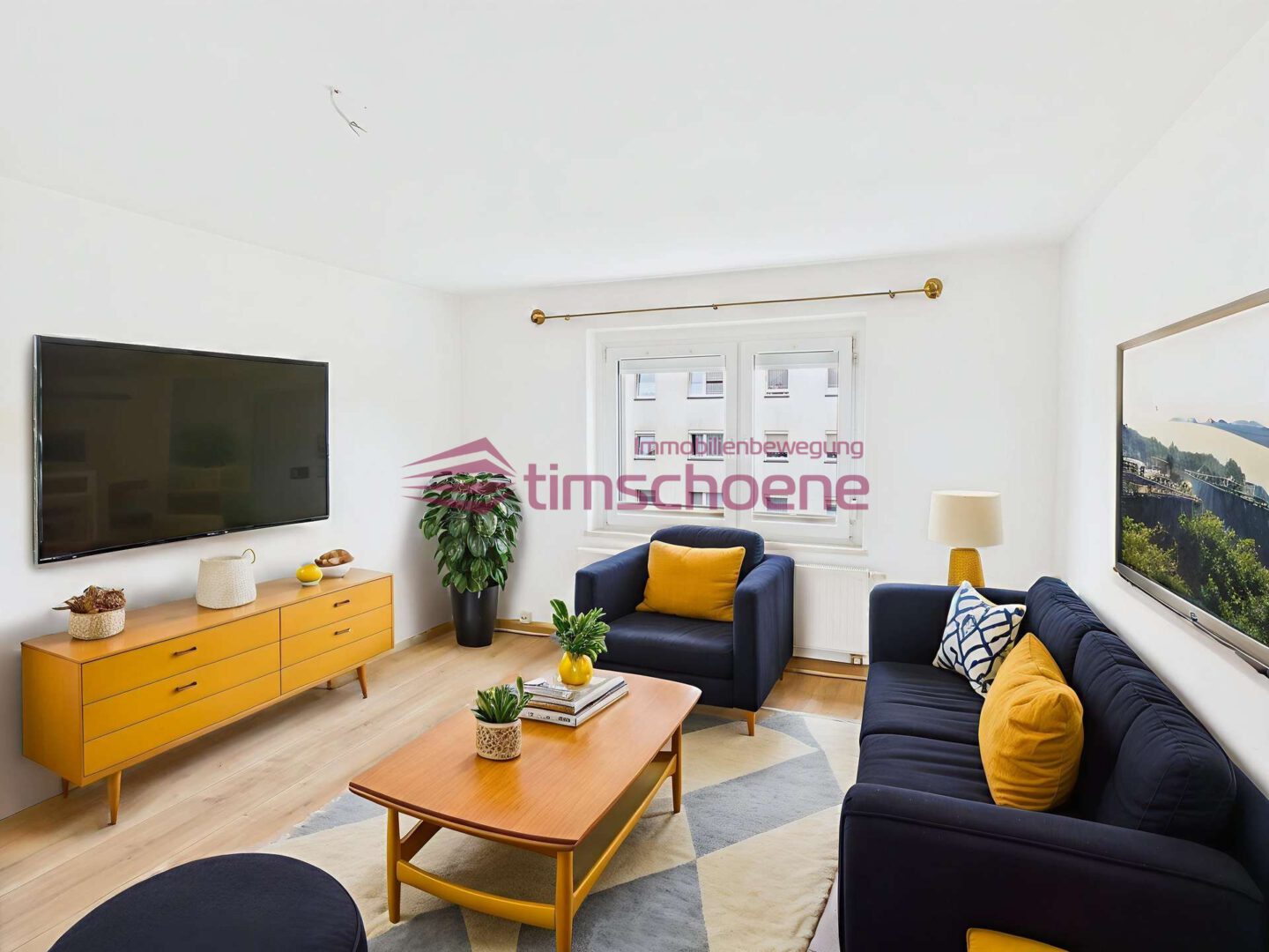 Wohnzimmer Staging