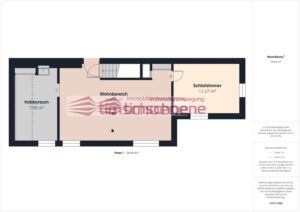 Grundriss DG-Wohnhaus