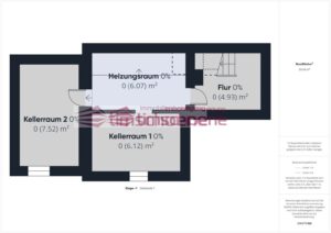 Grundriss KG-Wohnhaus
