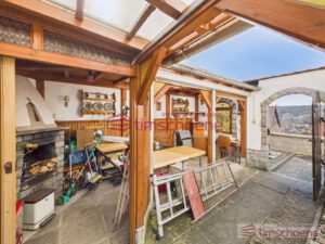 Überdachte Terrasse