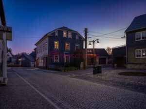 Außenfoto bei Nacht