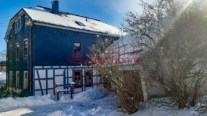 Rückansicht-Hof  Winter