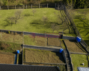 Luftbild Garten