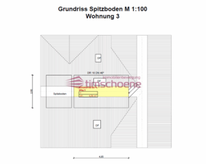 Grundriss Wg 3 Spitzboden