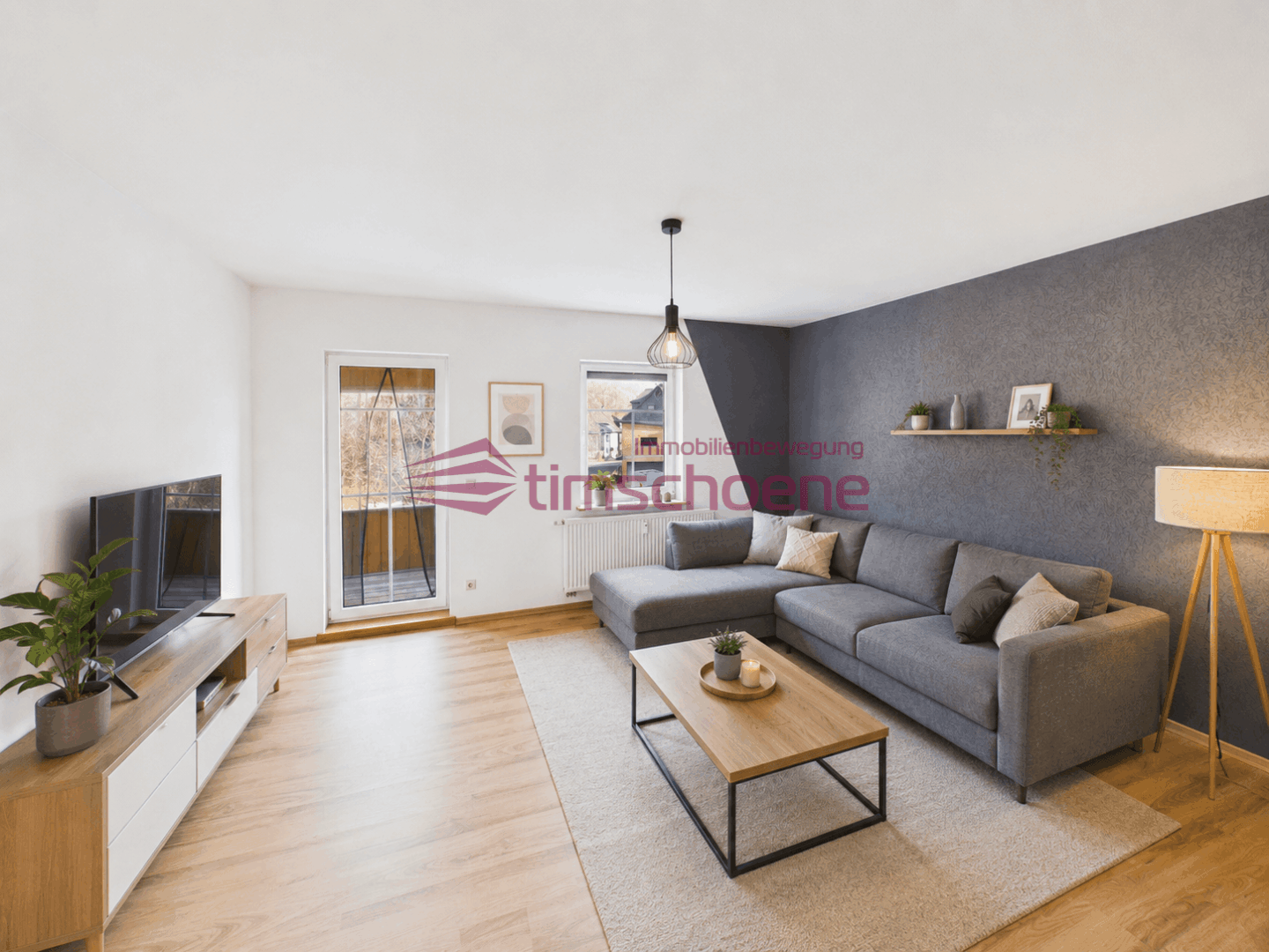 Wohnzimmer Rendering
