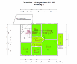 Grundriss 1.OG Wg 2