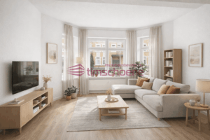 Wohnzimmer Rendering