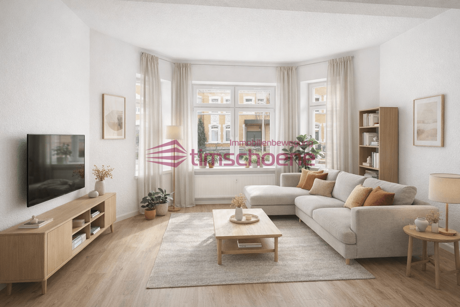 Wohnzimmer Rendering
