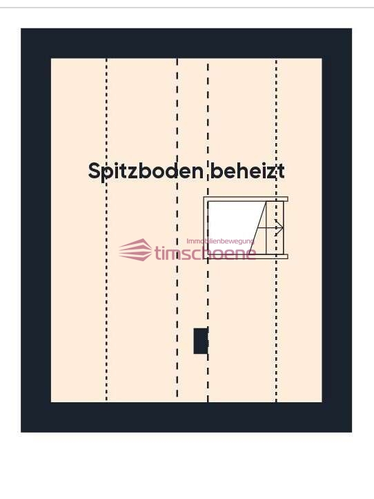 Grundriss Spitzboden