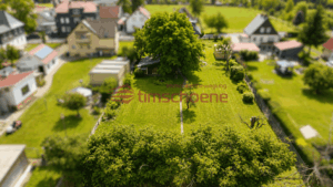 Luftbild Garten