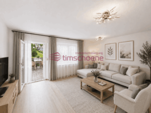 Wohnzimmer EG Rendering